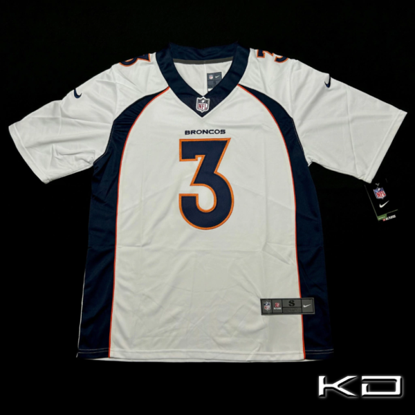 CAMISETA DENVER BRONCOS AWAY GAME UNIFORM 2019 #3 WILSON CON DETALLE