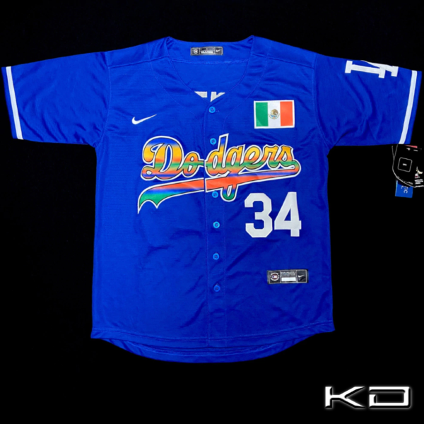 CHAQUETA LOS ANGELES DODGERS #34 VALENZUELA