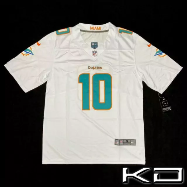 CAMISETA MIAMI DOLPHINS AWAY GAME #10 HILL