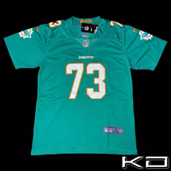 CAMISETA MIAMI DOLPHINS HOME GAME #73 JACKSON